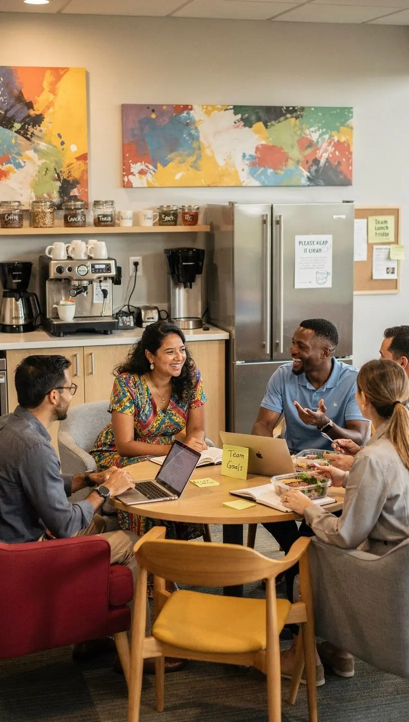 Kącik do pracy indywidualnej z odpowiednim oświetleniem i akustyką.
